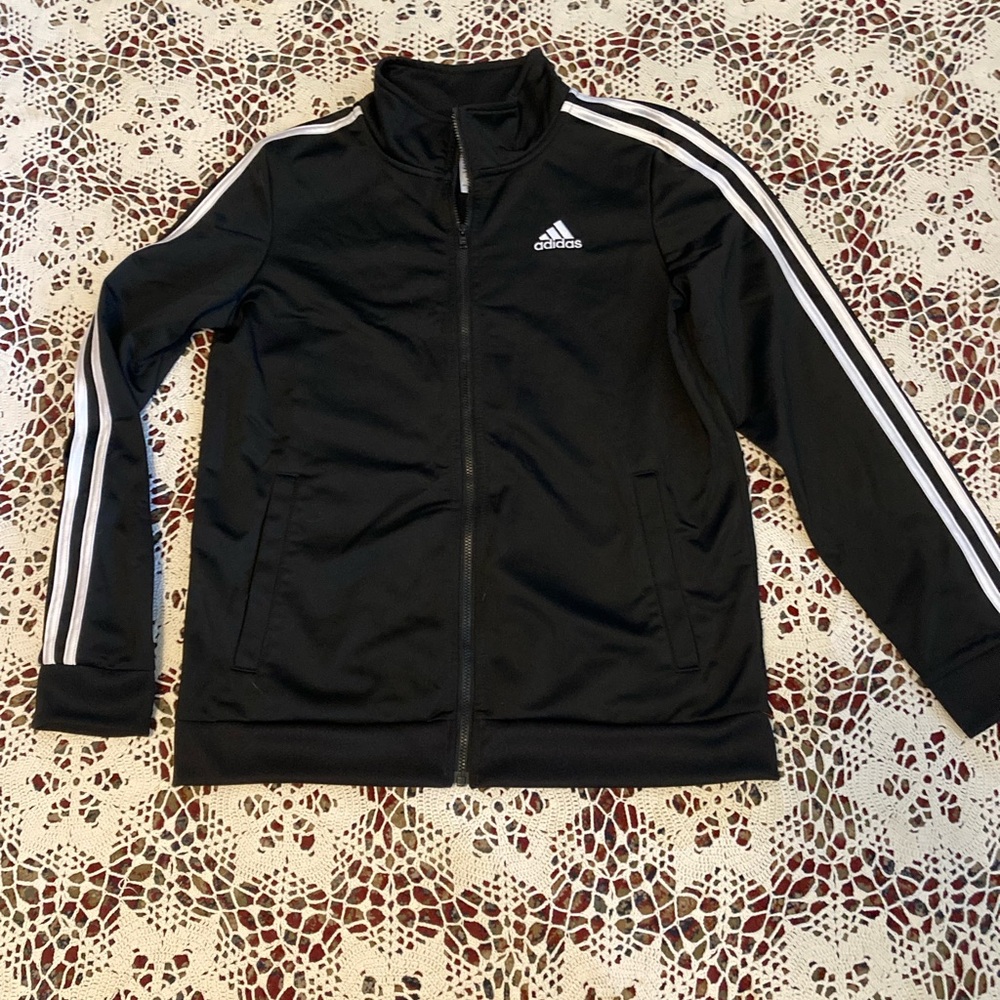 Classic Adidas Kids Black Jacket
